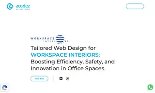 Preview of the Workspace Interiors Case Study