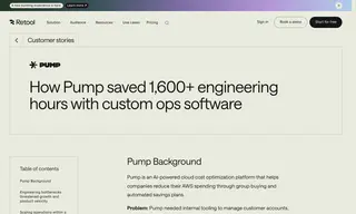 Preview of the Pump Case Study