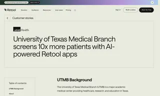 Preview of the University of Texas Medical Branch Case Study