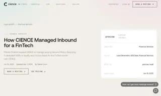 Preview of the Precise Finance Case Study
