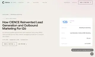 Preview of the t2ó Case Study