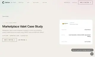 Preview of the Marketplace Valet Case Study