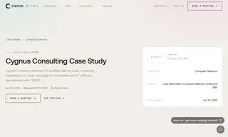 Preview of the Cygnus Consulting Case Study