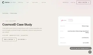 Preview of the CosmosID Case Study