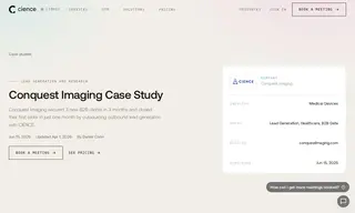 Preview of the Conquest Imaging Case Study