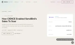Preview of the Sendbird Case Study