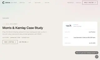 Preview of the Morris & Kamlay Case Study