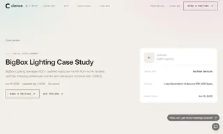 Preview of the BigBox Lighting Case Study