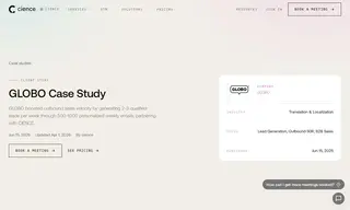 Preview of the GLOBO Case Study