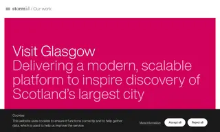 Preview of the Visit Glasgow Case Study