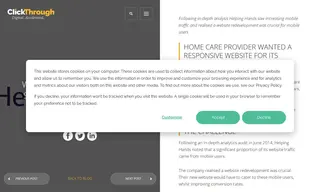 Preview of the Helping Hands Case Study