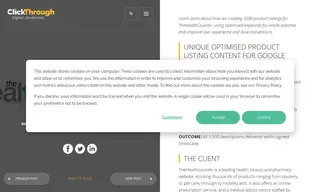 Preview of the Thehealthcounter Case Study