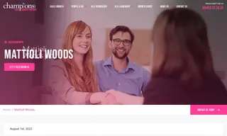 Preview of the Mattioli Woods Case Study