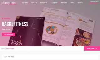 Preview of the Back2Fitness Case Study