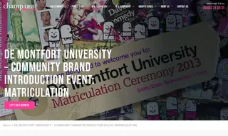 Preview of the De Montfort University Case Study