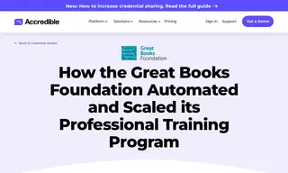 Preview of the Great Books Foundation Case Study