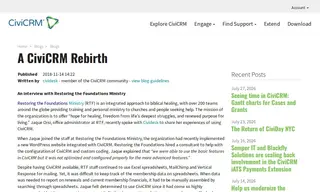 Preview of the Restoring the Foundations Ministry Case Study