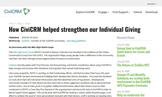 Preview of the Mile High Youth Corps (mhyc) Case Study