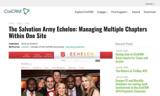 Preview of the The Salvation Army Echelon Case Study