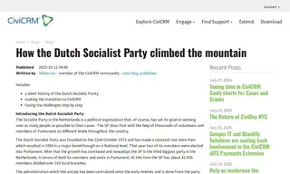 Preview of the Dutch Socialist Party Case Study