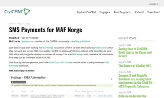 Preview of the MAF Norge Case Study