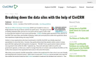 Preview of the Denver Office of Strategic Partnerships (dosp) Case Study