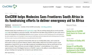 Preview of the MSF South Africa (Doctors Without Borders) Case Study