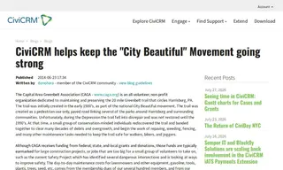 Preview of the Capital Area Greenbelt Association (caga) Case Study