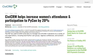 Preview of the Python Software Foundation (psf) Case Study