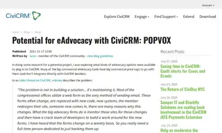 Preview of the Popvox Case Study