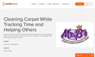 Preview of the Mr. B's Carpet, Floor Cleaning & More Case Study