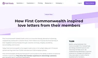 Preview of the First Commonwealth Case Study