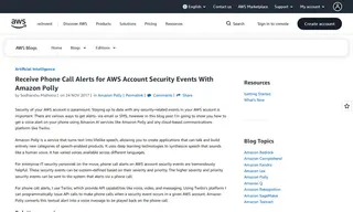 Preview of the AWS Account Security Personnel (on the Move) Case Study