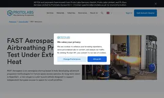 Preview of the FAST Aerospace Case Study