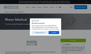 Preview of the Rheon Medical Case Study