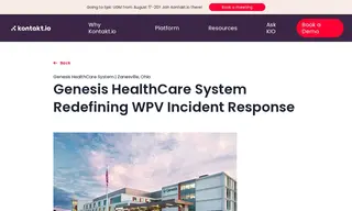 Preview of the Genesis HealthCare System Case Study