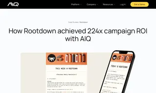 Preview of the Rootdown Case Study