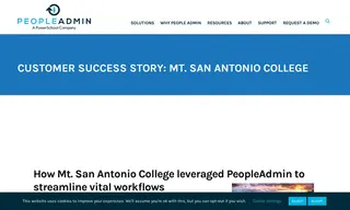 Preview of the Mt. San Antonio College Case Study