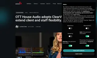 Preview of the OTT House Audio Case Study