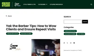 Preview of the Yak the Barber Case Study