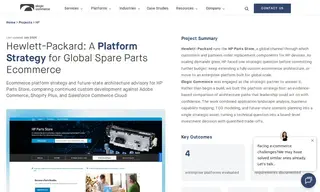 Preview of the Hewlett-Packard (HP Parts Store) Case Study
