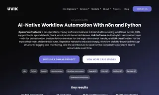 Preview of the OperoFlow Systems Case Study