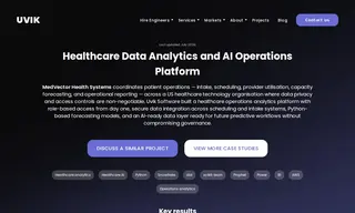 Preview of the MedVector Health Systems Case Study
