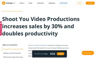 Preview of the Shoot You Video Productions Case Study