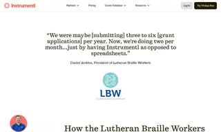 Preview of the Lutheran Braille Workers Case Study