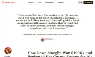 Preview of the Full-Circle Fundraising LLC Case Study