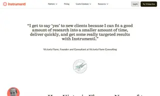 Preview of the Victoria Flynn Consulting Case Study