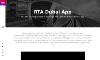 Preview of the RTA Case Study