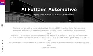 Preview of the Al Futtaim Automotive Case Study