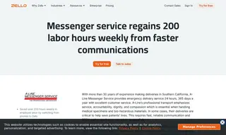Preview of the A-Line Messenger Service Case Study